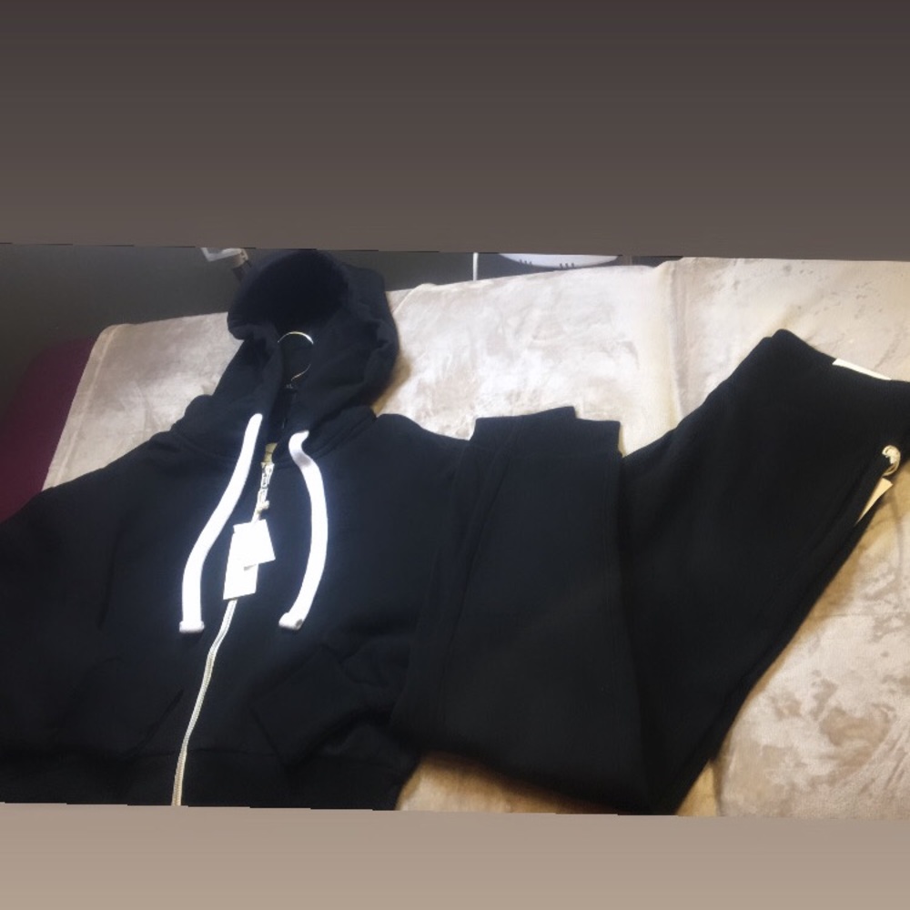 Black joggers medium and large